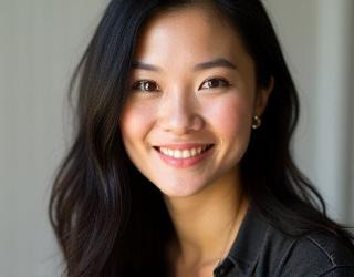 Portrait of artist Sarah Chen