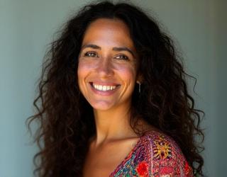 Portrait of artist Clara Mendez